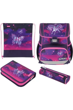 HERLITZ Schulranzen Loop Plus Magic Unicorn, befüllt, 1 Stück