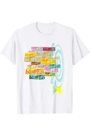 Blink Offizielles Stacked Logo T-Shirt