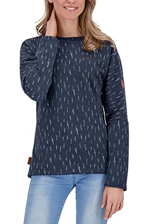 alife kickin ALIFE and Kickin DarlaAK Sweat – Damen Sweatshirt – Warmer Pullover für kalte Tage – Perfekt für Herbst & Winter, Ideal für Freizeit & Alltag XXL