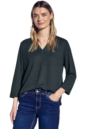 Street one Damen A322911 Leinen-Look Shirt, , 42