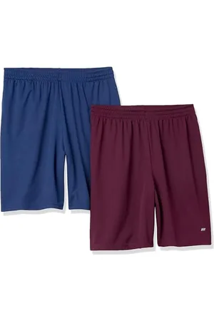 Amazon Herren Weit geschnittene Performance-Funktionsshorts (erhältlich in Big & Tall), 2er-Pack, , M