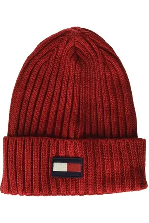 Tommy Hilfiger Herren Ribbed Cuff Hat Beanie-Mütze, , Einheitsgröße