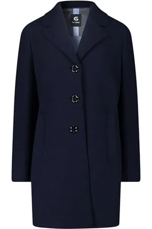 gil-bret Damen 9433/6130 Jacke Wolle, 8534 Dark Navy, 40 EU