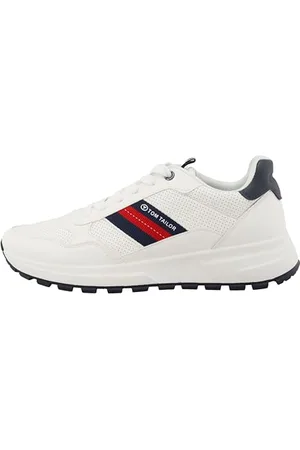 TOM TAILOR Herren 5380410006 Sneaker, White, 43 EU