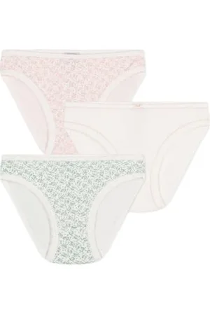 Petit Bateau Mädchen A0D2R Höschen, , 6 Jahre (3er Pack)