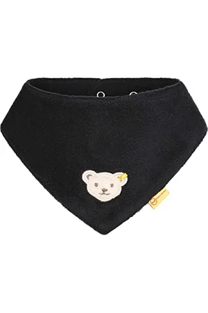 Steiff Unisex Baby Basic Halstuch, Navy, One Size