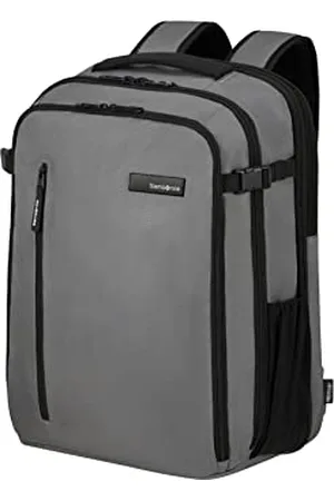 Samsonite Roader - expandable laptop backpack 17.3 inches, 46 cm, 31.5/39.5 L, gray (Drifter Grey)