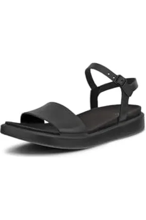 Ecco Damen FLOWT W Sandal, Black, 41 EU