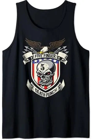 Five Finger Death Punch 5FDP - American Shield Tank Top