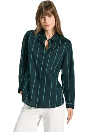 CECIL Damen B344984 Gestreifte Bluse, , M