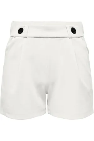 JDY Geggo KLM Damen-Shorts, Ecru, , M