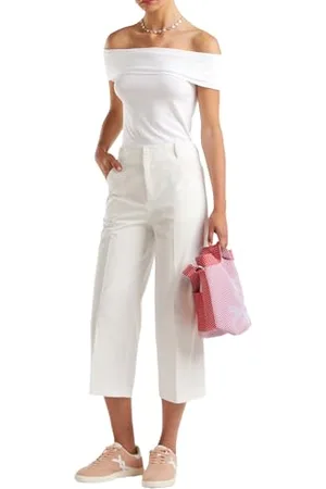 Benetton Damen Pantalone 41EADF03U Hose, , 46