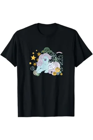 My Little Pony Classic Blue Belle Gold Stars & Florals T-Shirt