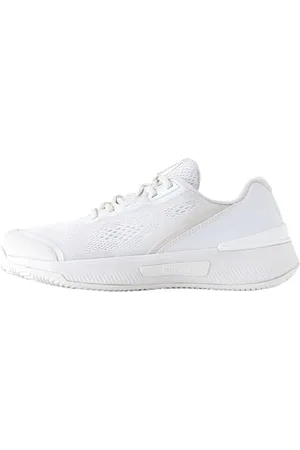 Wilson Damen Intrigue PRO Tennisschuh, White/White/Silver, 41 1/3 EU