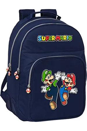Safta M773 Paul Frank Campers Schulrucksack für Kinder, ideal für Kinder verschiedener Altersgruppen, bequem und vielseitig, Qualität und Widerstandsfähigkeit, 32 x 15 x 42 cm, Schwarz, Unisex