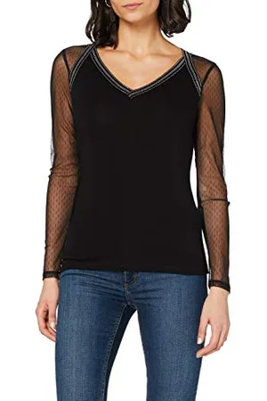 Morgan Damen Longues plumetis Teofil T-Shirt, , Small