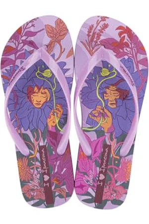 Ipanema Damen Graffiti Iv Fem Flipflop, Mehrfarbig-lila, rosa, 40 EU