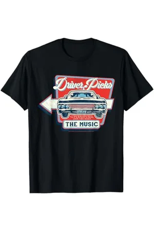 Supernatural Driver Picks The Music T-Shirt