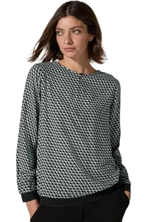 CECIL Damen B345180 Minimal Print Blouse, , L EU