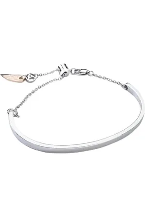 ANJEWELS Pulseira Armband mit Anstecknadel Love is AL.BLI05S, Einheitsgröße, Metall, Kein Edelstein