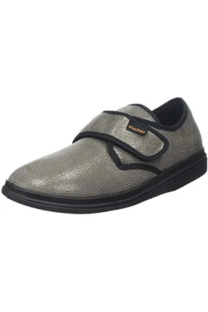 Fischer Fischer Unisex-Erwachsene Ortho, Flache Hausschuhe, Grau (Grau 666), 38 EU