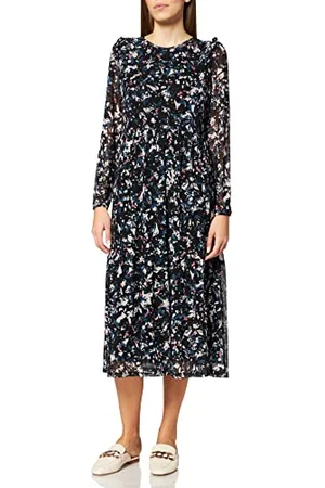 QS by s.Oliver Meshkleid mit Allover-Print 40