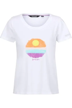 Regatta Damen Filandra Viii T-Shirt, weiß, 44