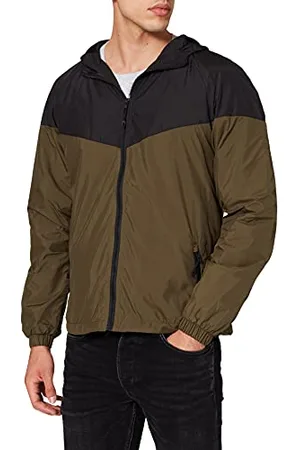 Urban classics Herren 2-Tone Tech Windrunner Jacke, , XXL