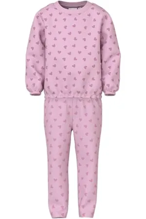 NAME IT NMFVILUBA LS NREG Sweat Set BRU