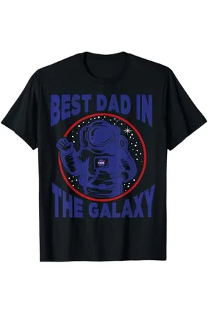 Nasa Astronaut Best Dad In the Galaxy Graphic T-Shirt T-Shirt