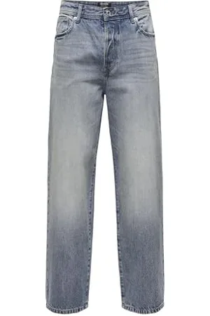 Only & Sons Male Locker geschnitten ONSFADE Mittlere Taille Locker geschnitten Jeans