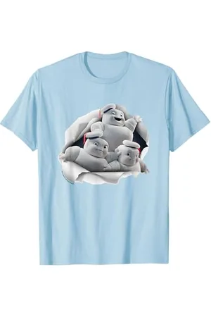 Ghostbusters Mini Pufts Breaking Through Chest Big Poster T-Shirt