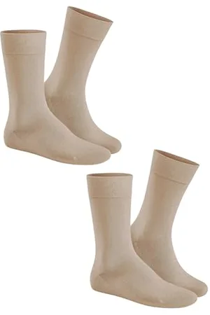 Hudson Herren Socken Only 2-Pack druckfreier Bund 43-46
