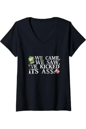 Ghostbusters Damen Wir kamen, wir sahen T-Shirt mit V-Ausschnitt