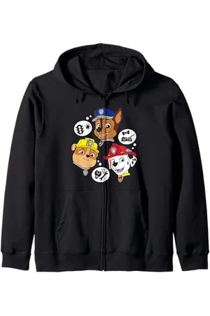 Paw Patrol Welpe Trio mit denkenden Blasen Kapuzenjacke
