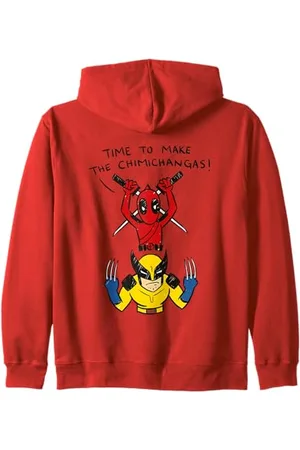 Marvel Deadpool & Wolverine Zeit, Chimichangas zu machen Kapuzenjacke