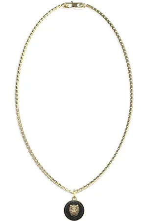 Guess Lion King JUMN01316JWYGYBT-U Halskette Marke, Einheitsgröße, Metall, Kein Edelstein