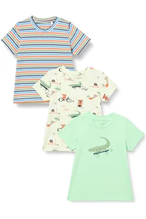 NAME IT Baby Boys NBMFORIS 3P SS Top, , 56