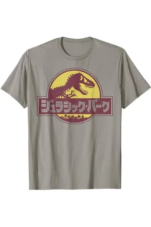 Jurassic Park Two Color Kanji Logo T-Shirt