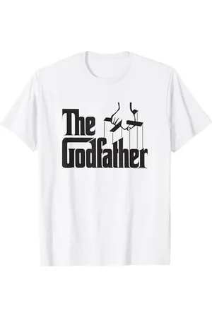 The Godfather Original White Title Logo T-Shirt