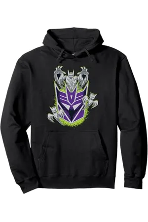 TRANSFORMERS Evergreen Halloween Decepticon Ghosts Logo Pullover Hoodie