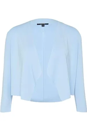 Comma, Feinstrick-Cardigan mit Ajour-Detail S