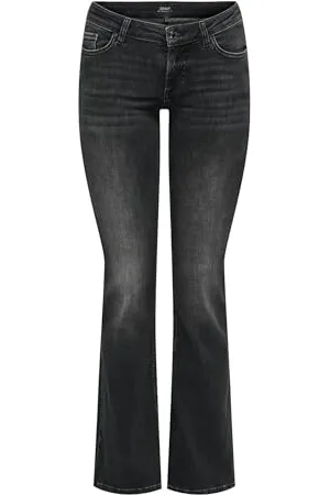 ONLY Damen ONLBLUSH LW Flared DNM CRO224 Jeans, , L / 34L