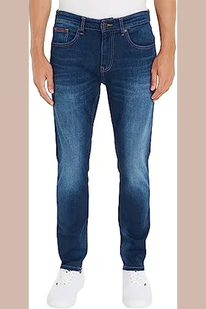 Tommy Hilfiger Herren Jeans Hose Austin Slim Tapered Stretch, , 38W/30L