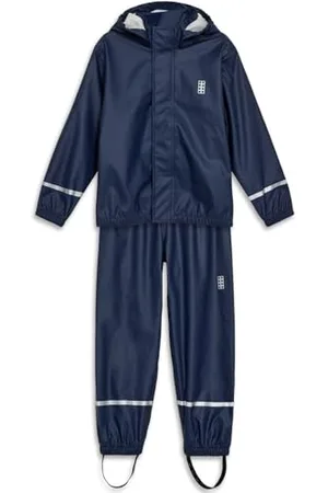KABOOKI LEGO Wear Unisex Lego Wear Regen Set 11010041 Regenhose, , 122