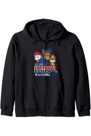 Paw Patrol Ist auf einer Rolle. Marshall Rubble & Chase Kapuzenjacke