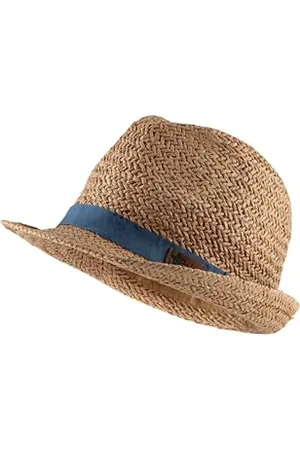 Sterntaler Strohhut Kuba - klassischer Sommerhut mit Ripsband - Jungen Sonnenkappe - Baby und Kinder Kopfbedeckung - , Größe 51