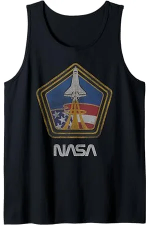 Nasa Rakete im Pentagon-Ikone Tank Top