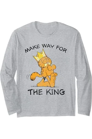 Garfield Macht Platz für die Zeichentrickkatze Langarmshirt