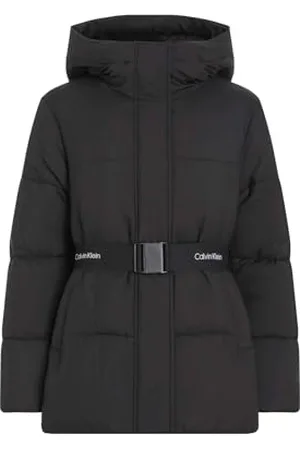 Calvin Klein Jeans LOGO BELT SHORT PUFFER Gerade Damen, , XL